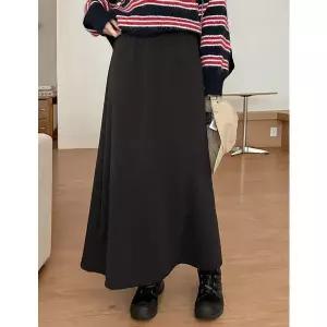 [공구우먼] 미울 밴딩 밍크기모 롱 스커트 85714 빅사이즈 여성의류