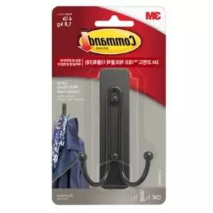 대형 문 옷걸이 더블 훅 공간 절약 부착형 후크 (WFJ6WEE)