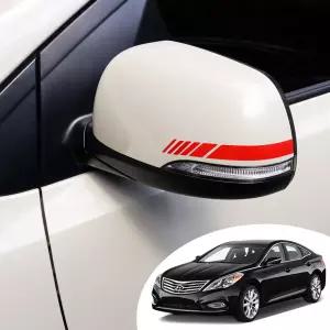 그랜져HG 호환 사이드 미러 휀다 리어 범퍼 도어 엣지 리플렉터 4종 컬러 반사 데칼 스티커