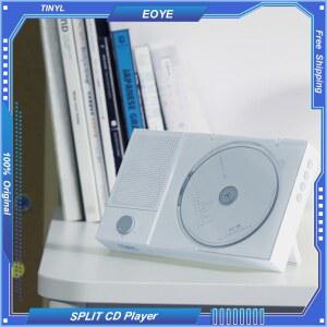 시디플레이어 TINYL SPLIT 3 in 1 하이파이 CD 디스크 플레이어 음악 앨범 블루투스 5 3 레트로 오디오 스피커 가정용 휴대용 여행용 확성기