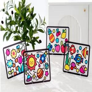 MH 만들기 스티커 썬캐쳐 액자 꾸미기 받침대 (WFJ70L2)