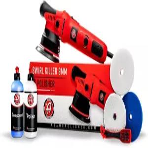 아담스 폴리싱 9mm 듀얼 액션 자동차 폴리셔(폴리싱 키트) - 디테일을 위한 버퍼 스크래치 제거기 폴란드어