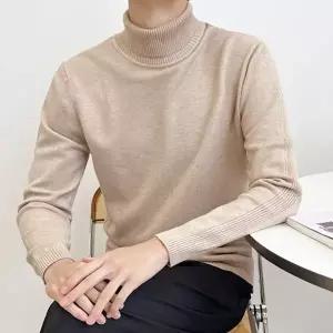 남성 목폴라 캐주얼 니트 직장인 스타일 ON-KN-QWFG09S6