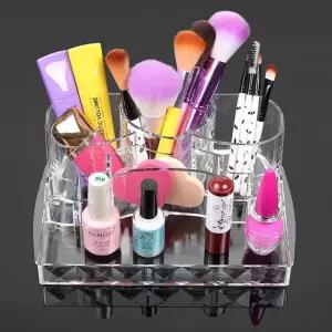 매니큐어꽂이 품수납 아크릴 품관리함 매니큐어 품보관대 품보관함 광택하트