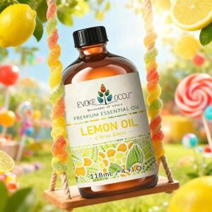 EVOKE OCCU 100% 순수 오일 118ML 레몬 페퍼민트 로즈마리 바닐라 제라늄 자몽 바디 케어 아로마테라피 오일