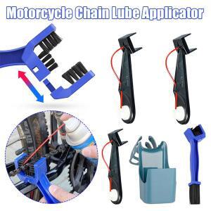 오토바이 체인  도포기 오일러 오일링 디버터 도구 자전거  브러시 보관함