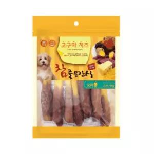 참좋은간식 고구마 치즈 오리봉 100g 강아지간식 강아지츄르 애견간식