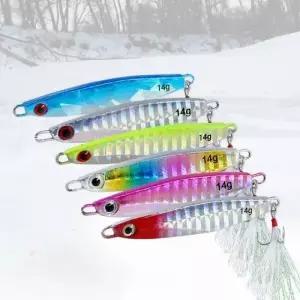 루어낚시 갈치 고등어 산천어 삼치 메탈지그 17g 아마 (WFK92DX)