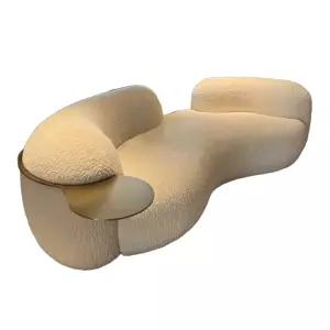 구름 소파 호텔 라운지 미술관 전시장 패브릭 로비