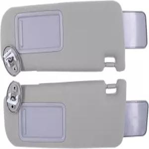 2012-2017 그레이 토요타 캠리용 선루프 미러가 장착된 ApplianPar 운전석 및 조수석 사이드 선바이저