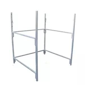 튼튼한 폐기물 톤백 거치대 현장 지지대 마대 1.1x1.1m 1.5m 가로대6개 A 사각