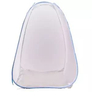 명상 벤치 기도 촘촘한 소형 원목 의자 접이식 미니 모기장 실내용 90x90x130cm