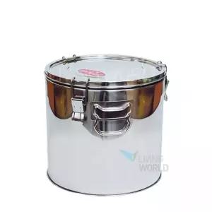 국통 보온 리빙월드 양쪽손잡이 스텐 배달 유압식 이중 20호 급식용 A형