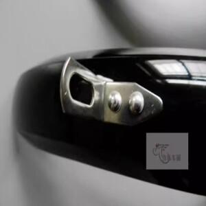 SKS 크로모플라스틱 블랙 머드가드 세트 DAHON 16 인치 18 접이식 자전거용 50mm 너비 1쌍