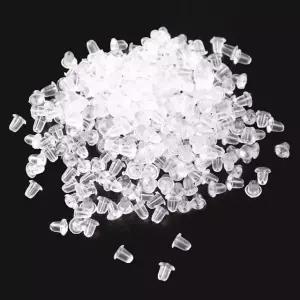 긴형5mmX200p클러치 귀걸이뒷마개 비상용 긴형5mmX200p DIY재료 피어싱뒷침 200개 (WFKASGN)