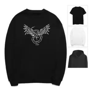 키밍 맨투맨 후드티 드레곤 상상 동물 길몽 WAE5515