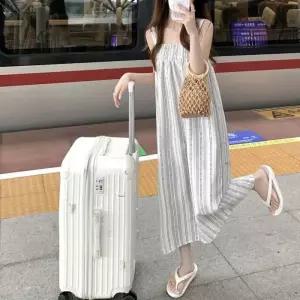 랩원피스 여성원피스 디테일 데님원피스 나시 미니원피스 패턴 하객원피스