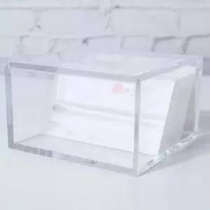 커피 피규어 케이스 10x6 세이빙 투명 캡슐 간식 보관함 10x 디저트 박스