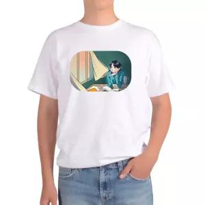 오버핏반팔 학창시절 공부 독서 음악 나의청춘시절 kfc8+9ILm