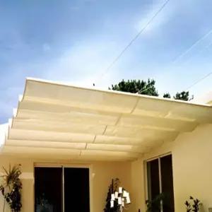 접이식 차양막 웨이브 가림막 어닝 물결 수동 야외