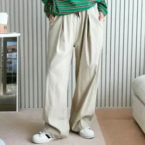 팬츠 여성겨울팬츠 여자기모슬랙스 와이드 코듀로이팬츠 키작녀바지 밴딩