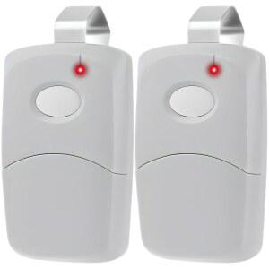 멀티코드 리니어 308911용 2X, 10 딥 스위치 게이트 오프너 리모컨 300MHz, 차고 문 리모컨, 클리커 교체용