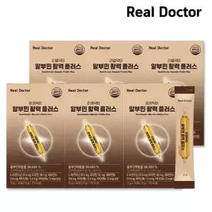 [리얼닥터] 알부민 활력 플러스 액상 고함량 난백 비타민B군 3종 영양제 14포, 6개