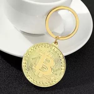 비트코인 열쇠고리 키홀더 키링 가방걸이 선물 판촉 (WFKBRMH)