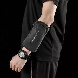 조깅암밴드 스마트 핸드 폰 스포츠 암 밴드 런닝 휴대 가방 블랙