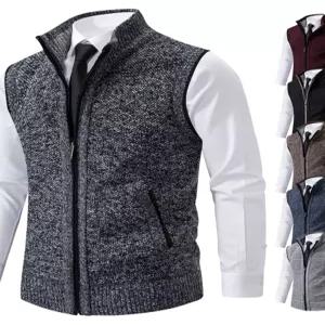 남자 집업 니트 하이넥 직장인 가디건 간절기