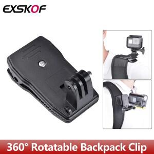 360 ° 회전 가능 배낭 클립 스트랩 퀵 마운트  고프로호환 히어로 13 12 11 10 9 8 7 ta360 X2 X3 X4 DJI