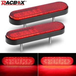 스쿠터 LED 반사판 테일라이트 12V 테일 브레이크 스톱 램프 후방 경고 신호등 DRL 주행등 바이크 오토바이