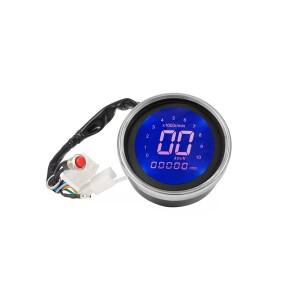 KTM 모터호환  바이크 오토바이 튜닝 계기판 디지털 속도계 레트로 LCD 주행 거리계 커피숍 레이싱 타코미