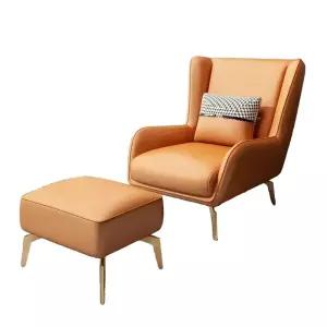 1인윙체어 쇼파 윙체어 싱글 패브릭 수유소파 풋스툴 편한