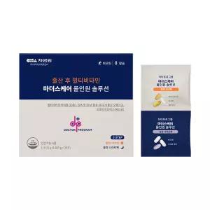 닥터프로그램 출산후 멀티 비타민 칼슘 수유부 산후 영양제 마더스케어 올인원 솔루션 30포 1박스