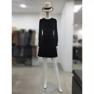 [SI] 세이브존04 도트 플레어 라인 원피스 SLO1125160BKP (S44661544)