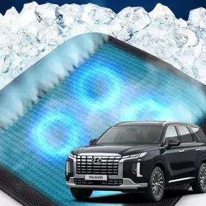 더뉴팰리세이드 호환 차량용 쿨링시트 메쉬 4팬용방석 사무실 여름방석 자동차 의자 아이스 휴대용 용통풍