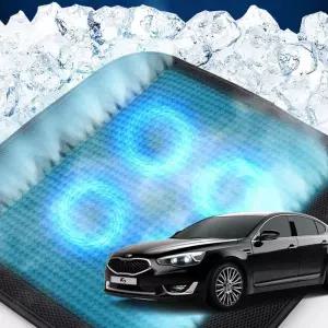 K7 호환 차량용 쿨링시트 메쉬 4팬용방석 사무실 여름방석 자동차 의자 아이스 휴대용 용통풍 용자동차 용