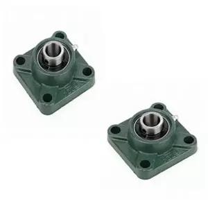 서밋 칼라 / UCF21132 베개 블록 사각 플랜지 장착 베어링 2인치 보어 2피스