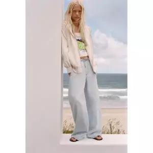 국내배송 ZARA 자라 아동 키즈 주니어 프루츠 텍스트 밴도 탑 화이트 6224700250 1642340