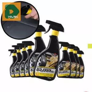 세차 타이어광택제 10개 복원 코팅 관리 자동차 세정 왁스 갈변방지 보호 타이어 유광 발수 광택 휠크리너