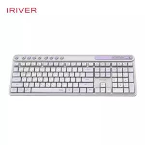 아이리버)무선 블루투스 항균 키보드(MWK601 라벤더) 없는 회사 사무실 학교 단체 휴대용