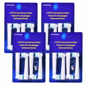 오랄비 전동칫솔 호환모 4개입 4팩리필 칫솔 교체