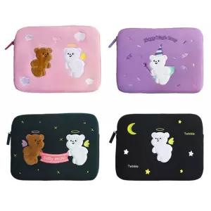 알로 달로 13인치 노트북 파우치 1P 보관 가방 포켓커버 태블릿 테플릿치 케이스 캐릭터치