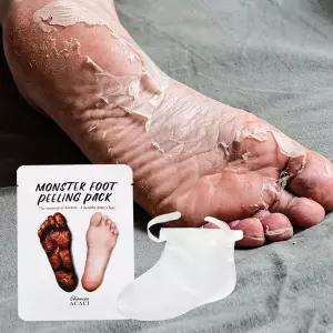 차모스 아가시 몬스터 풋필링 2매입 1개 발각질 뒤꿈치 굳은살 제거 관리 발전용 마스크 팩