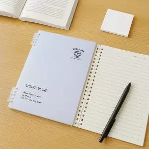 굿럭 B5 26공 루스리프 유선 노트 2p세트 줄공책 블루 20공노트 20공공책