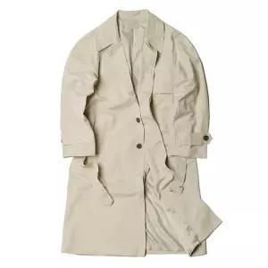 남성 가을 롱코트 환절기 간절기 오버핏 트렌치 코트 uiu6+2AfE