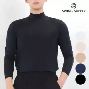 [스윙서플라이] 남성 냉감 쿨링 자외선차단 기능성 하프넥 골프 이너웨어 W511QT01