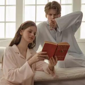 에블린 남녀공용 수면파자마 EBPPGA114CSG