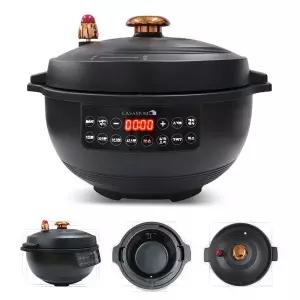 [NS홈쇼핑]까사맘 4분 전기 압력밥솥 시즌2 누룽지 가마솥 돌솥밥 1~6인용..